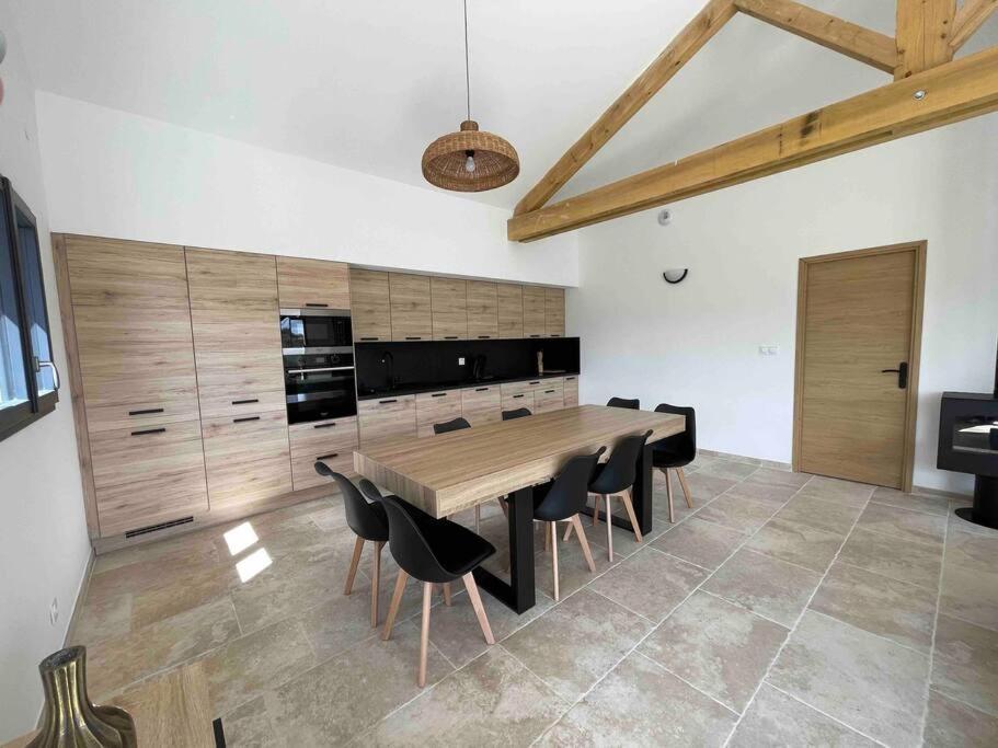 Villa 8Pers Au Calme Avec Superbe Vue Barbecue Wifi La Panouse  Exterior foto