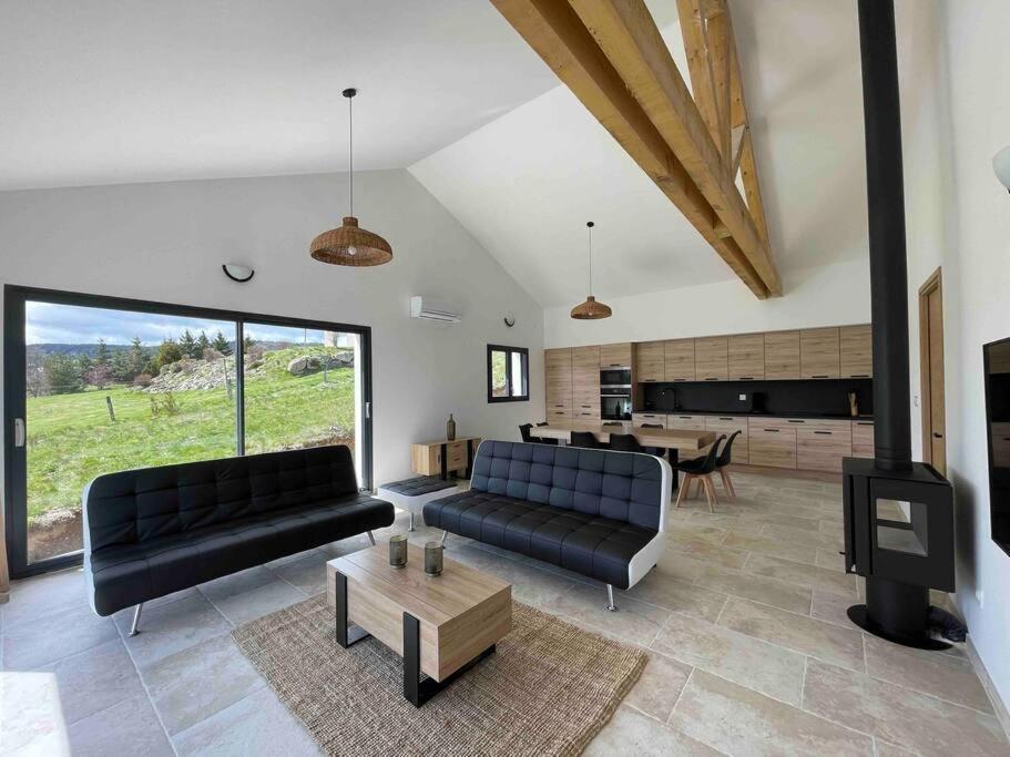 Villa 8Pers Au Calme Avec Superbe Vue Barbecue Wifi La Panouse  Exterior foto
